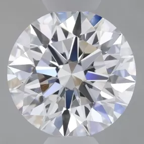 1.01-Carat Round Shape Lab Grown Diamond