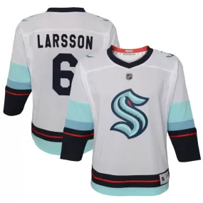 Adam Larsson Seattle Kraken Toddler Away Replica Jersey - White