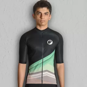 Apace Chase Snug-fit Mens Cycling Jersey - NightSights