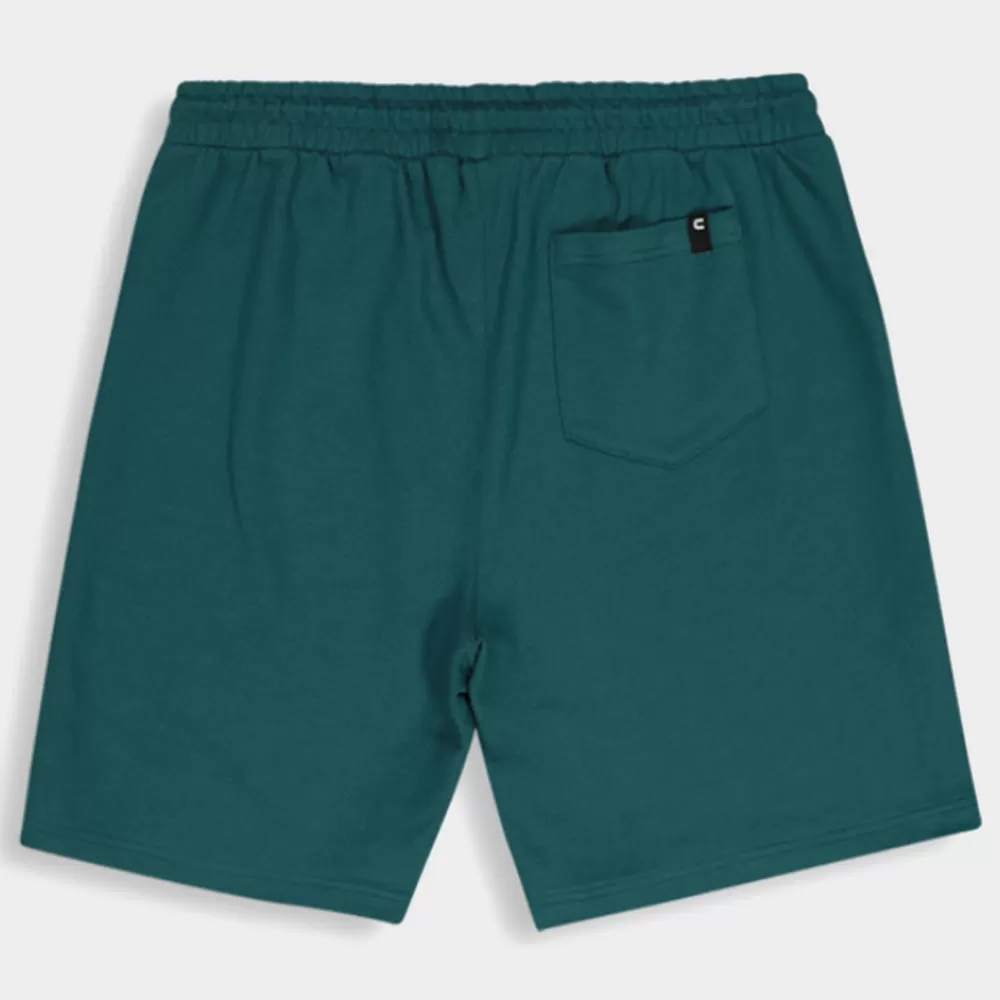 Code Mens Wind Fleece Short Green/Black _ 180571 _ Green