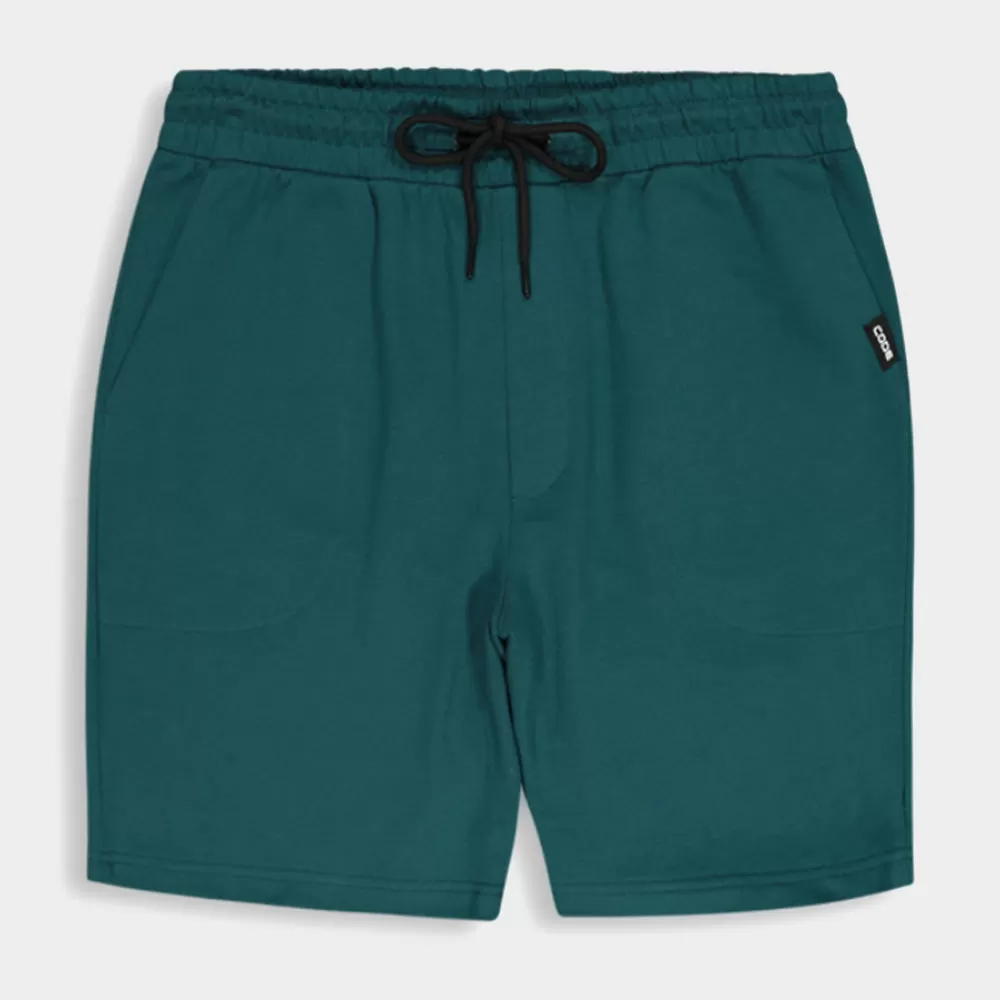 Code Mens Wind Fleece Short Green/Black _ 180571 _ Green