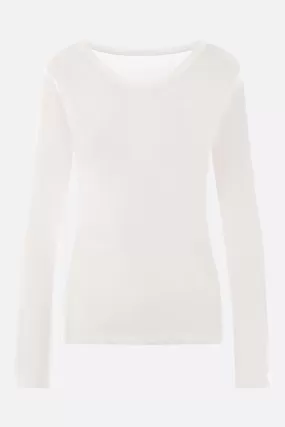 cotton long-sleeved t-shirt