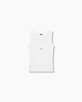 Cotton Rib Tank Top Women - Ceramic