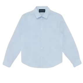 Emporio Armani Boys Blue Dress Shirt_3R4C09-4N7NZ