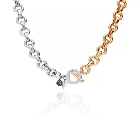 Heirloom Two-Tone / Necklace / Gold   Silver