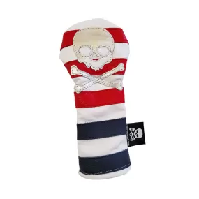 NEW! The Red, White & Blue Rugby Stripe Hybrid Headcover