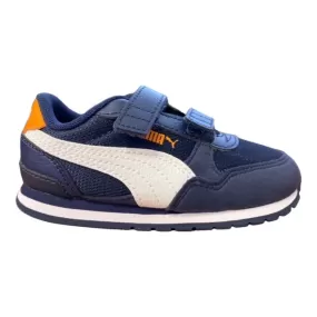 Puma children's sneakers shoe with tear ST Runner v3 Mesh V 385512 02 blue-white