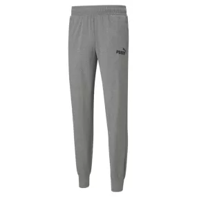 Puma men's sports trousers in cotton jersey 586746 03 light grey