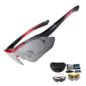 Rockbros Cricket Sunglasses - Red