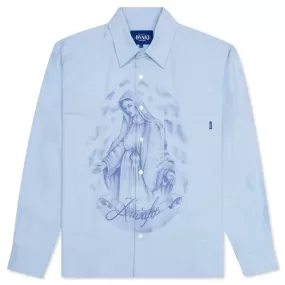 Santa Maria Oxford Shirt - Blue