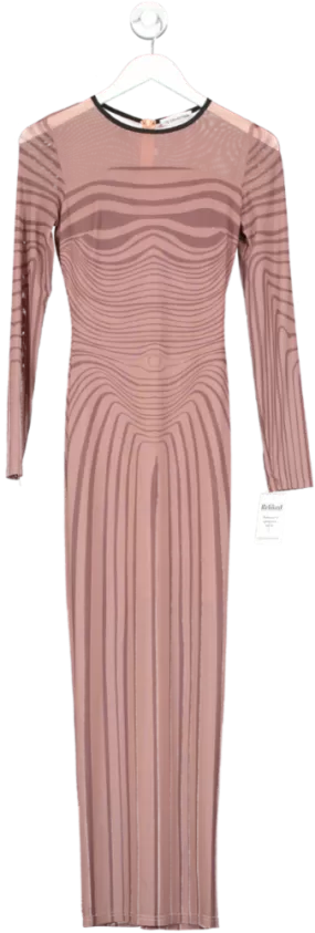 YG collection Pink Kim Mesh Dress UK 6